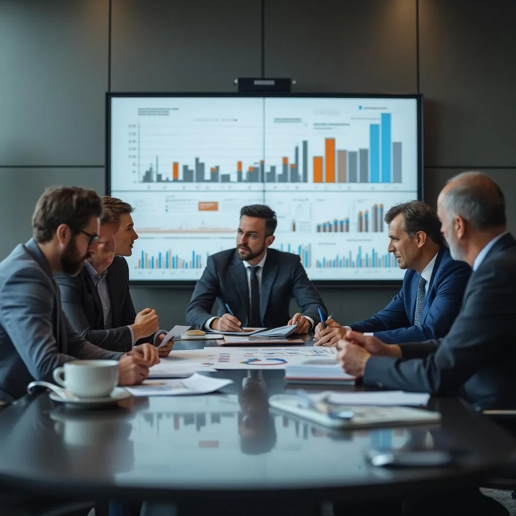 Reunión estratégica del equipo directivo
